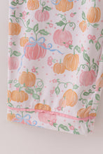Pink pumpkin bamboo mom pajamas set - ARIA KIDS