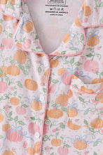 Pink pumpkin bamboo mom pajamas set - ARIA KIDS