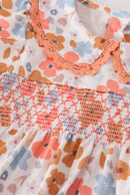 Floral print smocked dress - ARIA KIDS