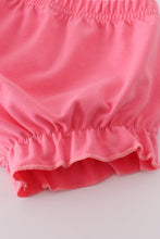 Pink rose hand smocked bloomer set - ARIA KIDS