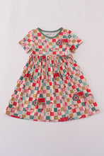 Checkered bamboo dress - ARIA KIDS