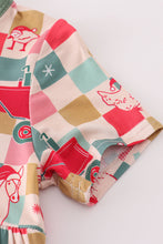 Checkered bamboo dress - ARIA KIDS
