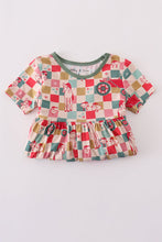 Checkered bamboo dress - ARIA KIDS