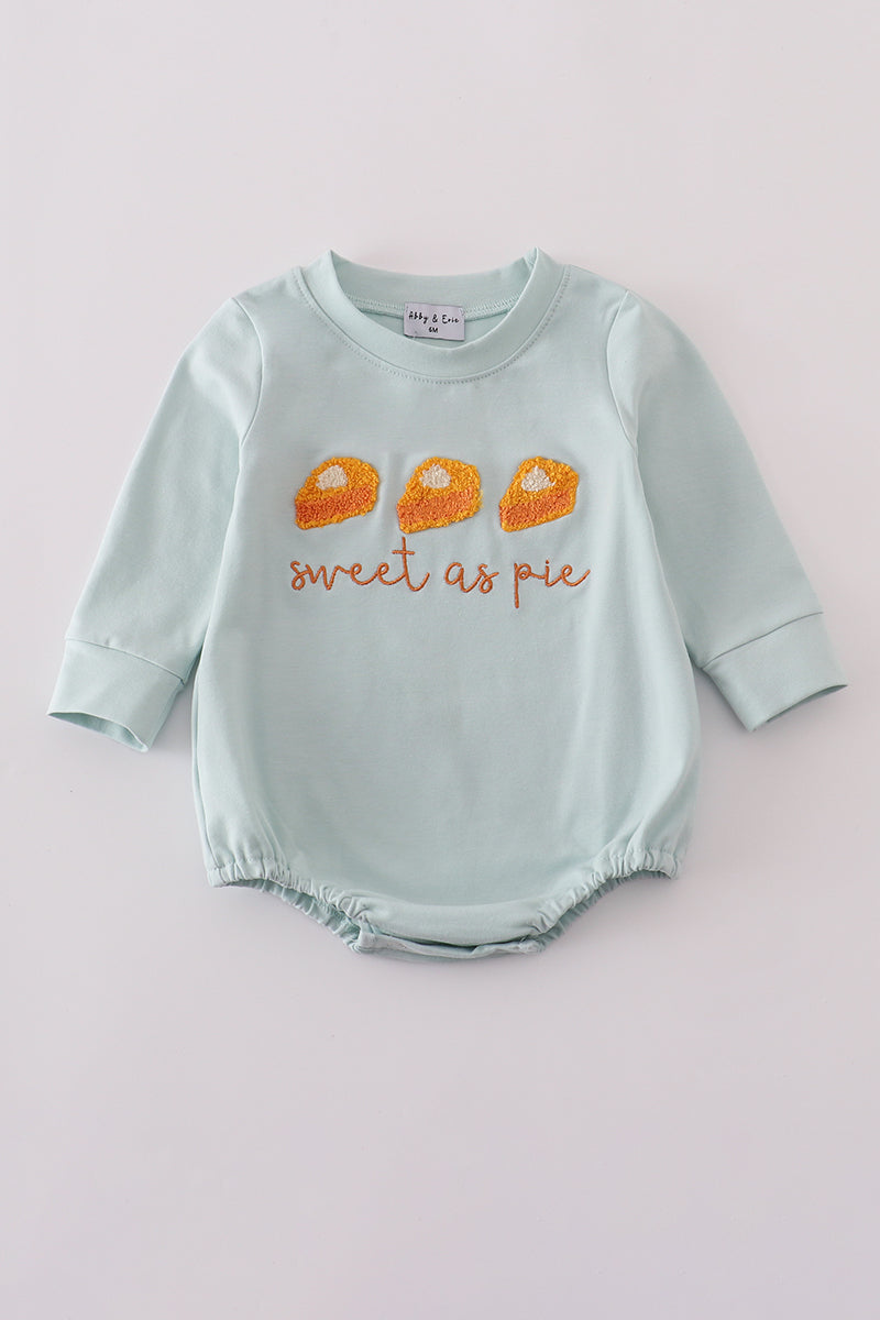 Sweet as pie french knot boy bubble - ARIA KIDS