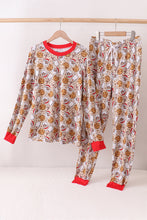 Santa milk biscuits bamboo mom pajamas set - ARIA KIDS