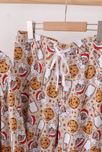 Santa milk biscuits bamboo mom pajamas set - ARIA KIDS