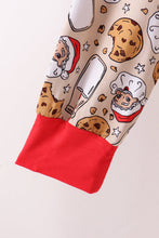 Santa milk biscuits bamboo mom pajamas set - ARIA KIDS