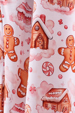 Pink gingerbread house bamboo mom pajmas pants - ARIA KIDS