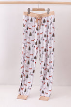 Christmas tree animal adult bamboo pajamas pants - ARIA KIDS