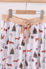 Christmas tree animal adult bamboo pajamas pants - ARIA KIDS