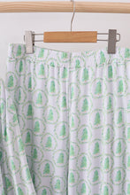 Green christmas tree bamboo dad pajama set - ARIA KIDS