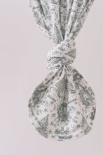 Green christmas tree print gown - ARIA KIDS