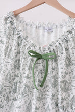 Green christmas tree print mom pajama - ARIA KIDS
