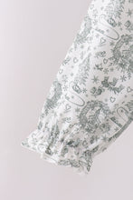 Green christmas tree print mom pajama - ARIA KIDS