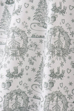 Green christmas tree print mom pajama - ARIA KIDS
