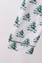 Green christmas tree bamboo mom&me pajama set - ARIA KIDS