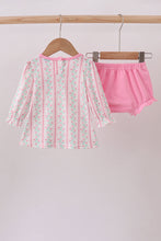 Floral tulip ruffle bloomer set - ARIA KIDS