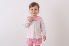 Floral tulip ruffle bloomer set - ARIA KIDS