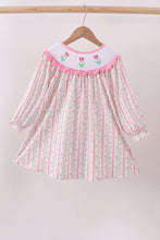 Floral tulip smocked ruffle dress - ARIA KIDS