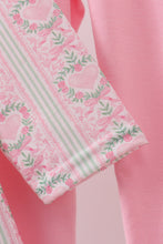 Pink bow floral pants set - ARIA KIDS