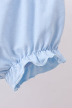 Blue floral ruffle bloomer set - ARIA KIDS