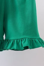 Blue clover embroidery swiss dot shorts set - ARIA KIDS