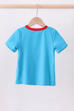 Blue Dr. Seuss smocked top - ARIA KIDS