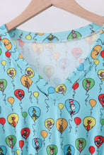Mint Dr. Seuss print women dress - ARIA KIDS