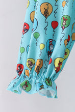 Mint Dr. Seuss print women dress - ARIA KIDS