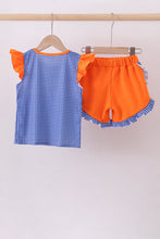 Florida Gators smocked ruffle shorts set - ARIA KIDS