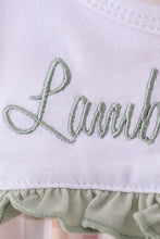Lawb of god applique plaid bubble - ARIA KIDS