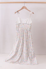 Floral print women dress