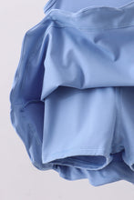 Blue active scalloped mom&me dress - ARIA KIDS