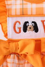 Tennessee Go vols smocked ruffle bubble - ARIA KIDS