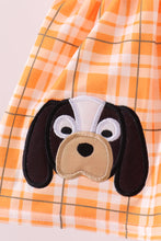 Tennessee Go vols applique plaid bloomer set - ARIA KIDS