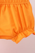 Tennessee Go vols applique plaid bloomer set - ARIA KIDS