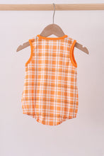 Tennessee Go vols smocked plaid bubble - ARIA KIDS