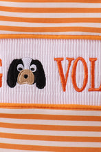 Tennessee Go vols smocked stripe jonjon - ARIA KIDS