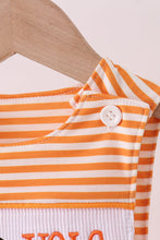 Tennessee Go vols smocked stripe jonjon - ARIA KIDS