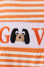 Tennessee Go vols smocked stripe swimsuit - ARIA KIDS