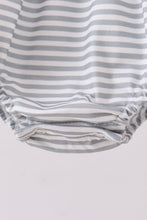 Orange Tennessee embroidery stripe bubble - ARIA KIDS