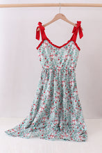 Starwberry goose print women dress - ARIA KIDS