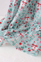 Starwberry goose print women dress - ARIA KIDS