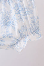 Blue Whale Applique Bloomer Set