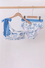 Blue beach sea women swimsuit set - ARIA KIDS
