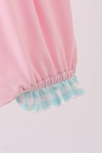 Pink Bow French Knot Bow Bubble