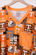 Orange Tennessee VOLS bamboo nightgown - ARIA KIDS