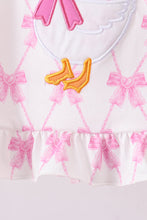 Goose Bow Appliqué Bloomer Set