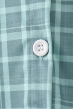 Duck embroidery button down plaid shirt - ARIA KIDS