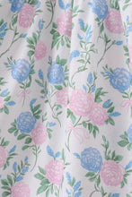 Blue floral print ruffle mom&me dress